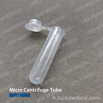 Tube en plastique MCT jetable